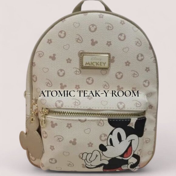 Disney "Mickey Vuitton" Style Mickey Mouse Backpack - NWT - Picture 3 of 6